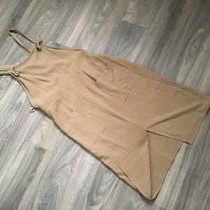 ❤️ Monteau Womens Dress beige Size M Jumpsuit
